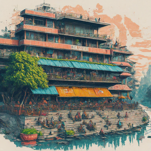Plant trees, build riverfront restaurants, encourage boat-markets. Riverfront renewal in Kathmandu valley by aligning business and governance interests